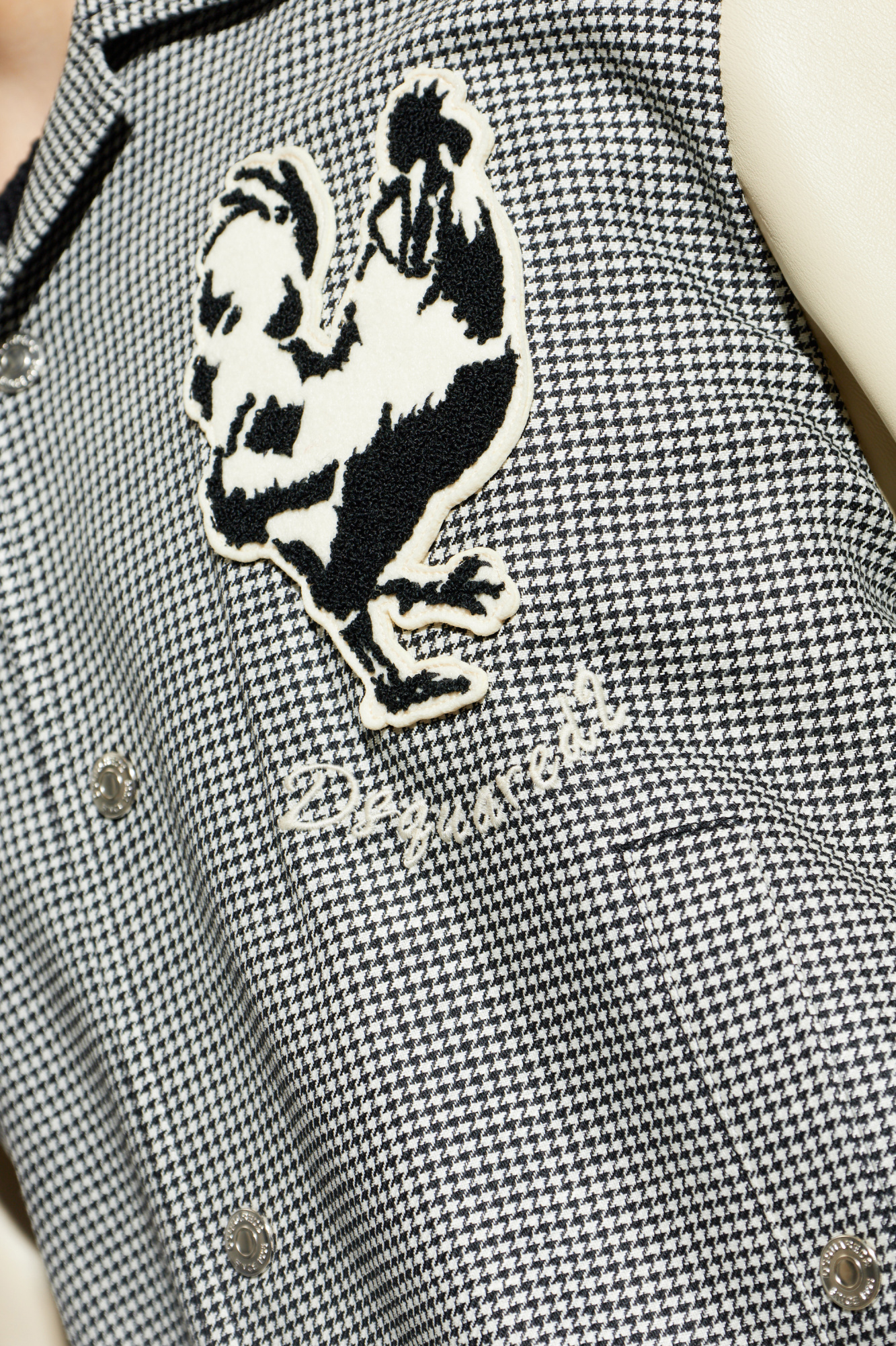 Dsquared2 Jacket with houndstooth pattern | Men's | Vitkac